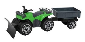 QUAD Z PRZYCZEPKĄ, PLASTO