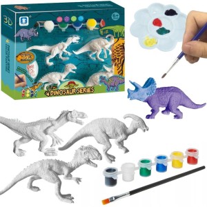 DINOZAURY GIPSOWE DO MALOWANIA, TRIFOX