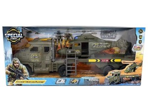 AUTO WOJSKOWE Z LAWETĄ I ŚMIGŁOWCEM, ADAR