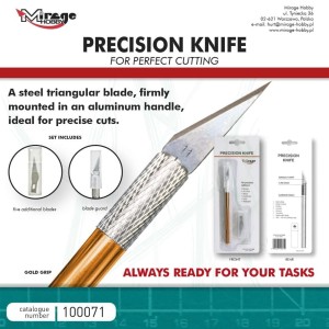 NOŻYK MODELARSKI PRECISION KNIFE 5SZT