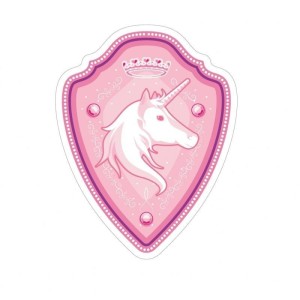 TARCZA RYCERSKA Z JEDNOROŻCEM, PAPO