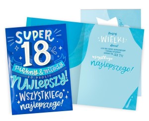KARNET GIGANT URODZINY 18