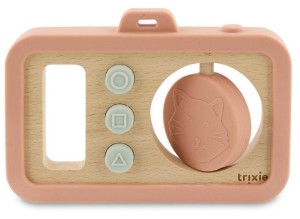 DREWNIANY SILIKONOWY APARAT DLA NIEMOWLĄT