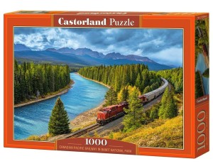 PUZZLE 1000 CANADIAN NATIONAL PARK CASTOR