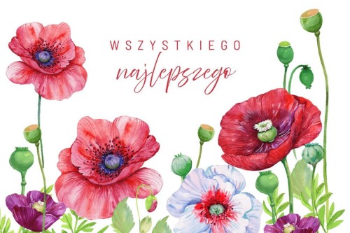 Karnet - Wszystkiego najlepszego