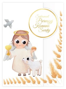 KARNET B6 KOMUNIA. BARANEK
