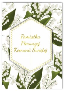 KARNET A5 KOMUNIA KONWALIE