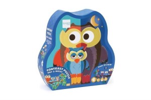 DWUSTRONNE PUZZLE 39 XL SOWA DZIEŃ I NOC