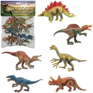 ZESTAW DINOZAURÓW 5SZT, TRIFOX
