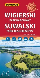 MAPA - WIGIERSKI PARK NARODOWY, SUWALSKI
