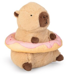 KAPIBARA PLUSZOWA DONUT 20CM, DAFFI