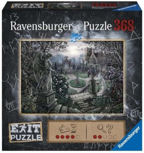 PUZZLE 368 EXIT PÓŁNOC W OGRODZIE, RAVENSBURGER