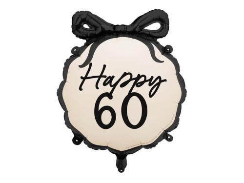 Balon foliowy pastylka Happy 60 47,5x45cm