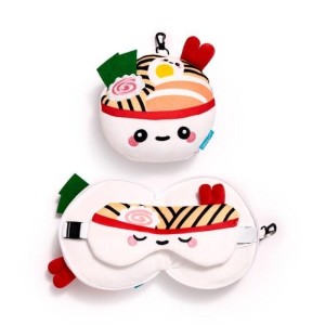 PODUSZKA PODRÓŻNA I MASKA NA OCZY NORI MISKA RAMEN