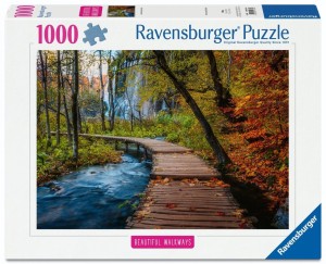 PUZZLE 1000 AUTUMNAL WOODEN TRAIL, RAVENSBURGER