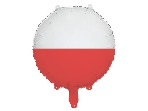 Balon foliowy Flaga Polski 35cm