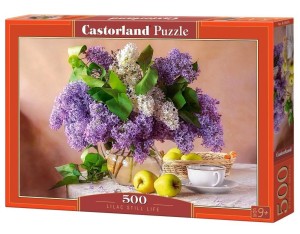 PUZZLE 500 LILAC STILL LIFE, CASTORLAND
