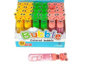 PAŁECZKA DO BANIEK MYDLANYCH ŻABKA 14CM (24SZT)