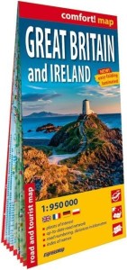 COMFORT!MAP GREAT BRITAIN AND IRELAND W.2026