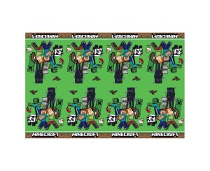 OBRUS PLASTIKOWY MINECRAFT 120X180CM