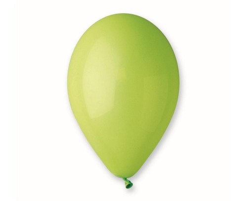 Balony Gemar pastel pistacjowe 100szt