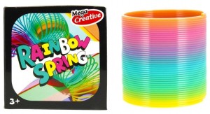 SPRĘŻYNA TĘCZOWA SPORT 7X7X7, MEGA CREATIVE