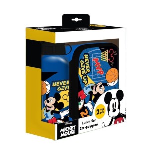 LUNCHBOX BUTELKA 500ML + PUDEŁKO 800ML MICKEY