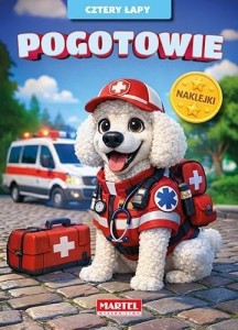 CZTERY ŁAPY POGOTOWIE Z NAKLEJKAMI
