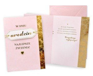 KARNET B6 URODZINY DAMSKIE