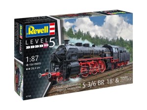 LOKOMOTYWA PAROWA S3/6 BR18-TENDER