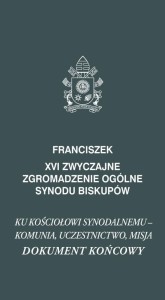 XVI ZWYCZAJNE ZGROMADZENIE OGÓLNE SYNODU BISKUPÓW
