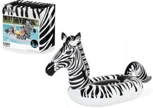 DMUCHANY MATERAC ZEBRA LED 254X142CM