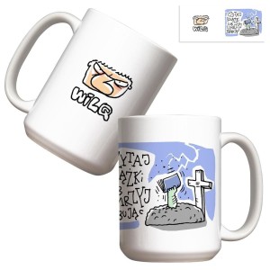 KUBEK - WILQ CZYTAJ KSIĄŻKI LUB UMRZYJ 440ML