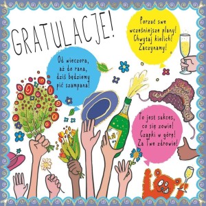 KARNET KW SH GRATULACJE