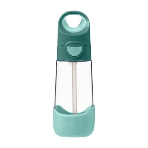 BUTELKA TRITANOWA ZE SŁOMKĄ 450ML EMERALD FOREST