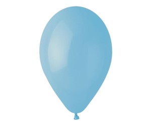 BALONY MAKARONIKI JASNONIEBIESKIE 30CM 100SZT
