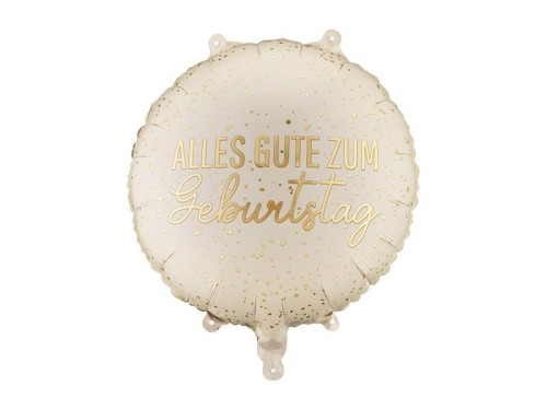 Balon foliowy pastylka Alles Gute 35x35cm
