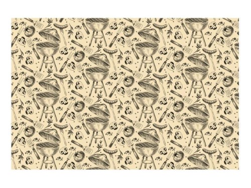 Obrus papierowy Grill 180x120cm