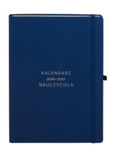 KALENDARZ NAUCZYCIELA 2026/27 A4 GRANATOWY