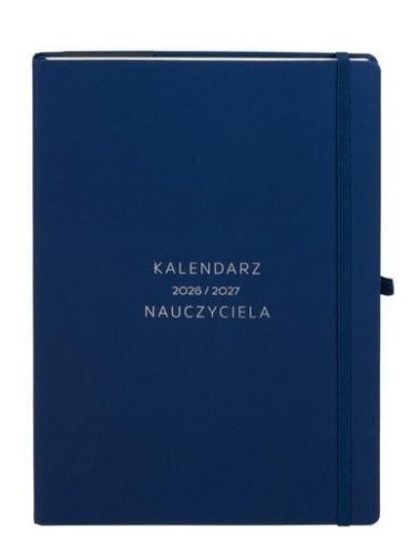 Kalendarz Nauczyciela 2026/27 A4 Granatowy
