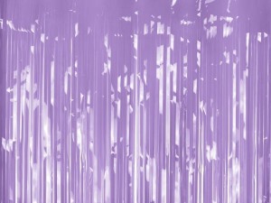 KURTYNA PARTY JASNY FIOLET 100X200CM
