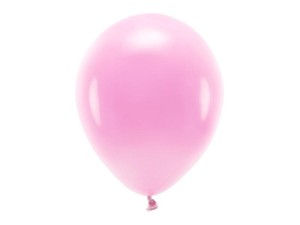 BALONY ECO JASNO RÓŻOWE 30CM 10SZT