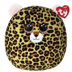 SQUISH-A-BOOS LIVVIE LEOPARD 30 CM, TY