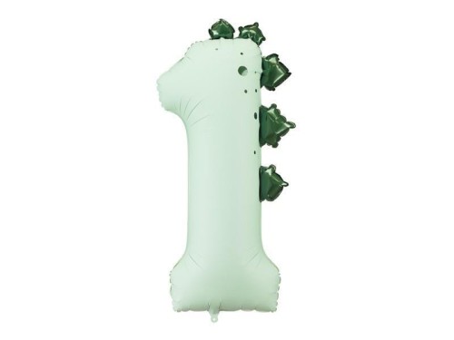 Balon foliowy 1 Dinozaur 92cm
