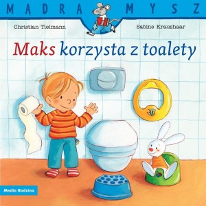 MAKS KORZYSTA Z TOALETY
