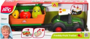 ABC OWOCOWY TRAKTOR Z PRZYCZEPĄ 30CM, SIMBA
