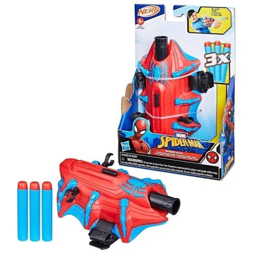 Nerf Spiderman wyrzutnia, HASBRO