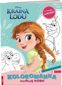 KRAINA LODU. KOLOROWANKA WEDŁUG KODU