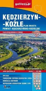 PLAN MIASTA - KĘDZIERZYN-KOŹLE (POWIAT) 1:20 000