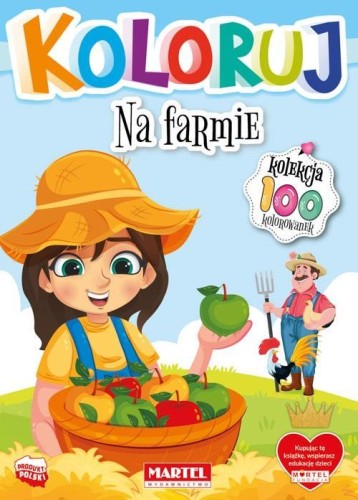 Koloruj - Na farmie, praca zbiorowa